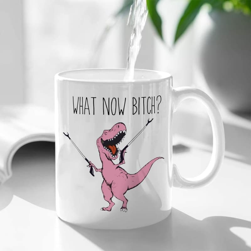 Birthday Gift T-rex Dinosaur Mug for Best Friends