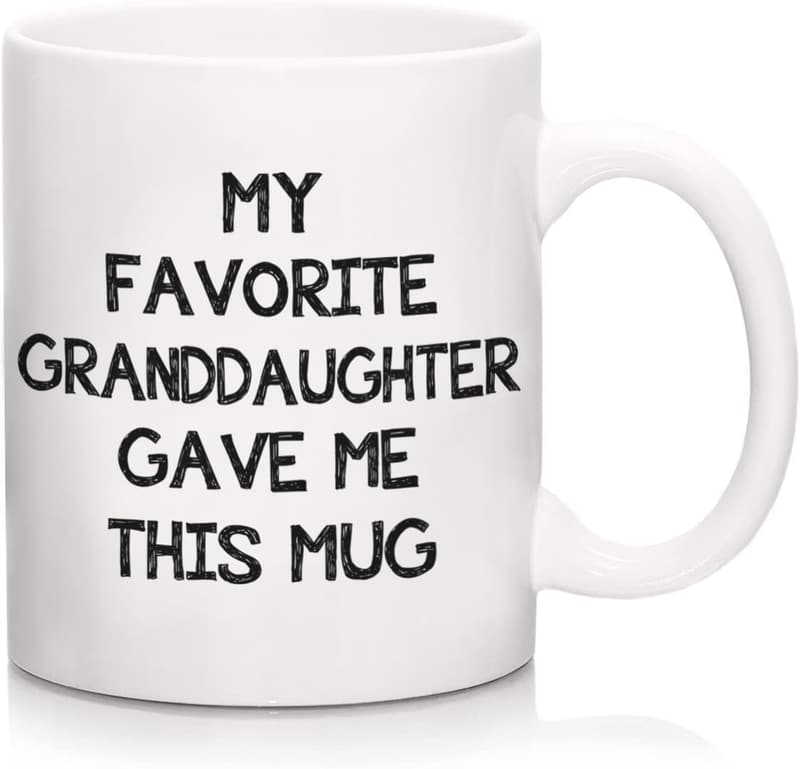 Favorite Granddaughter Coffee Mug - Unique Gift for Grandparents