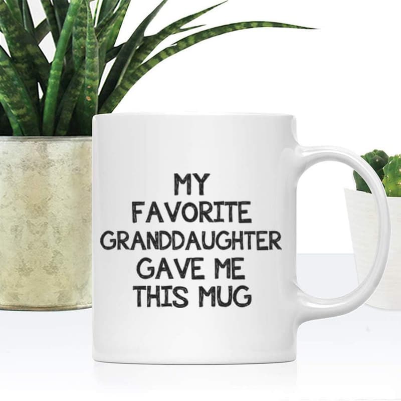 Favorite Granddaughter Coffee Mug - Unique Gift for Grandparents
