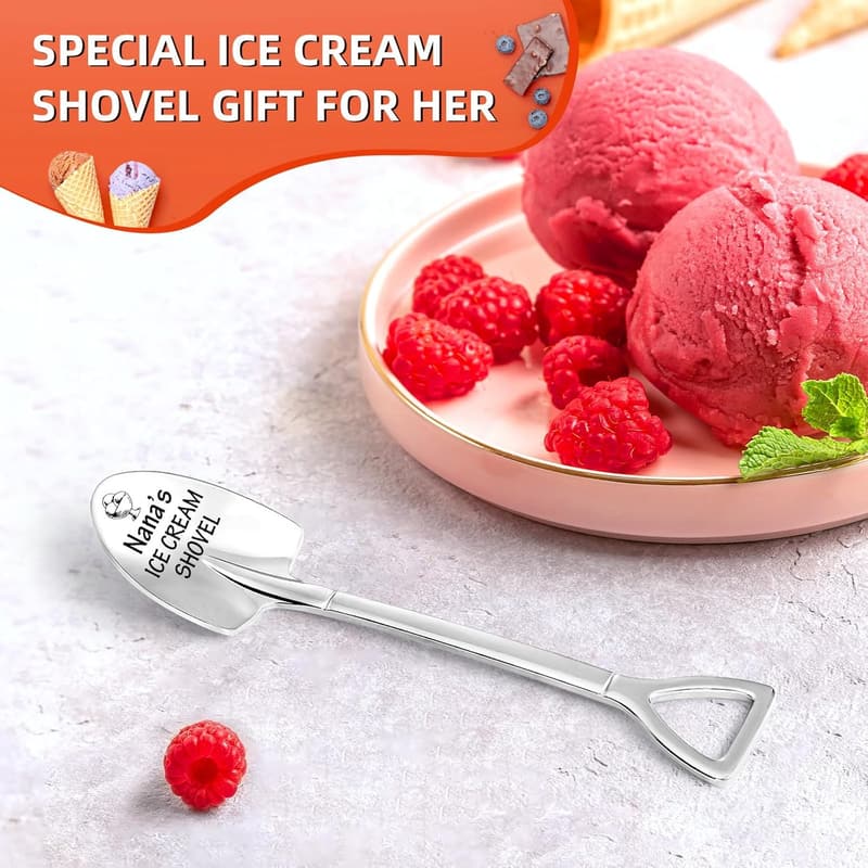 Funny Ice Cream Shovel Gift for Nana from Grandkids