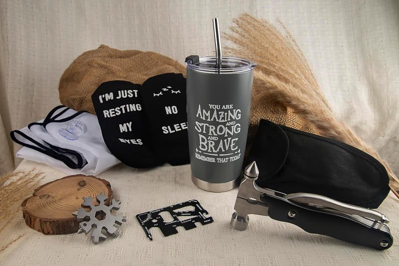 Unique Hand Multitool Gift Set for Men's Birthday (6 pcs)