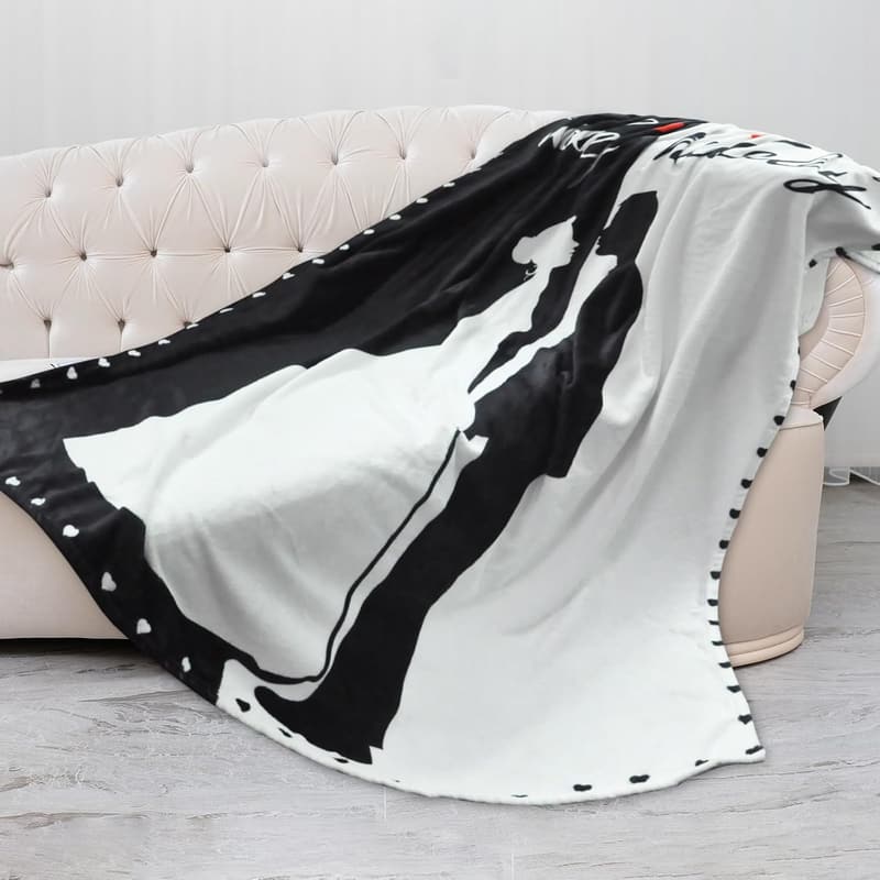 Wedding Gift Throw Blanket for Couples - 60