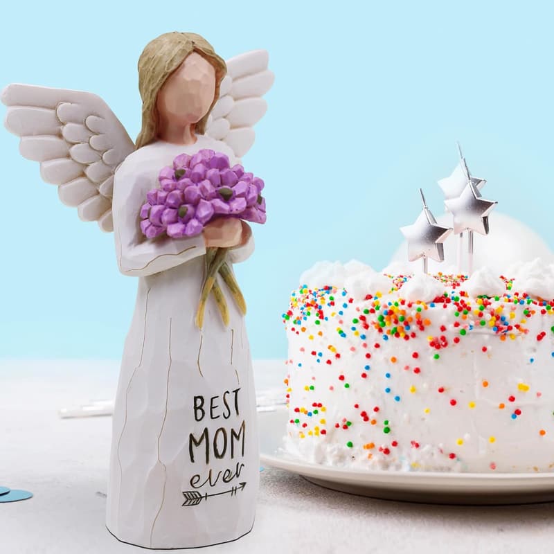 Hand-Painted Figure Gift for Mom - Mother's Day & Birthday