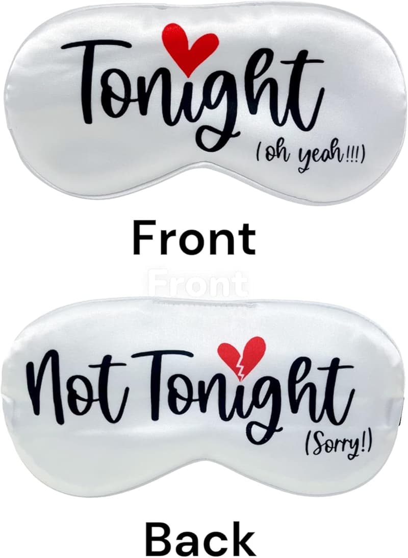 Reversible Sleeping Mask - Funny Wedding Gift for Couples