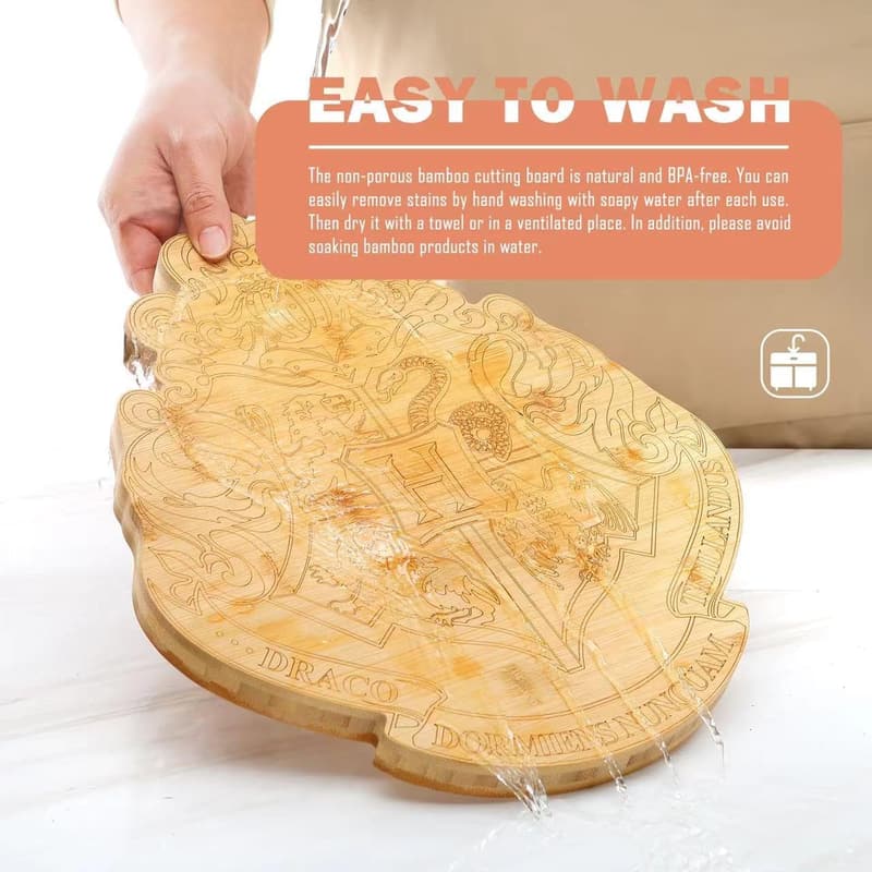 Custom Engraved Harry Potter Cutting Board – Perfect Gift for Couples