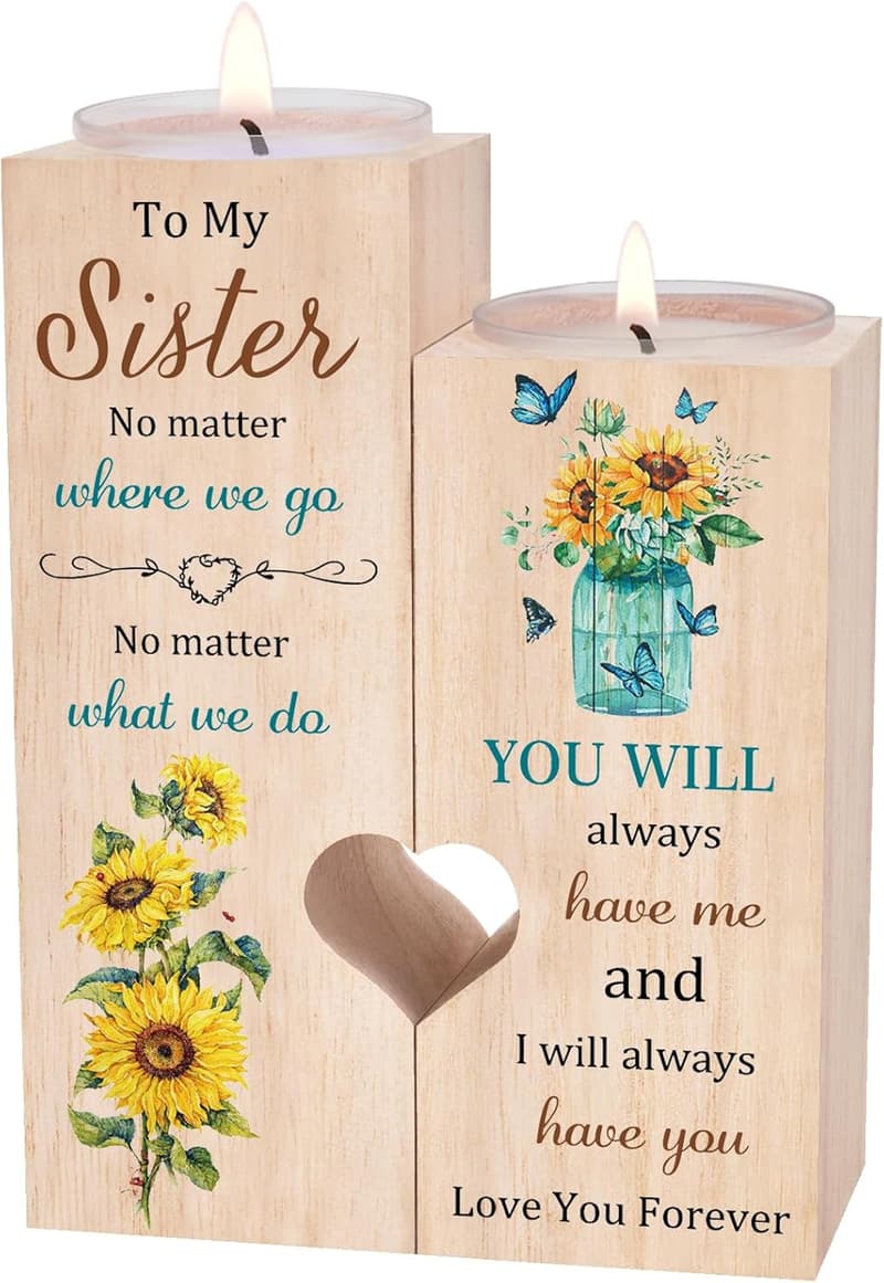 Sister Birthday Candle - Unique Gift for Sisters