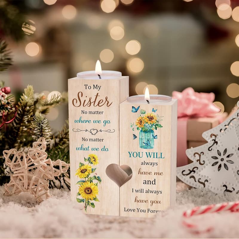 Sister Birthday Candle - Unique Gift for Sisters