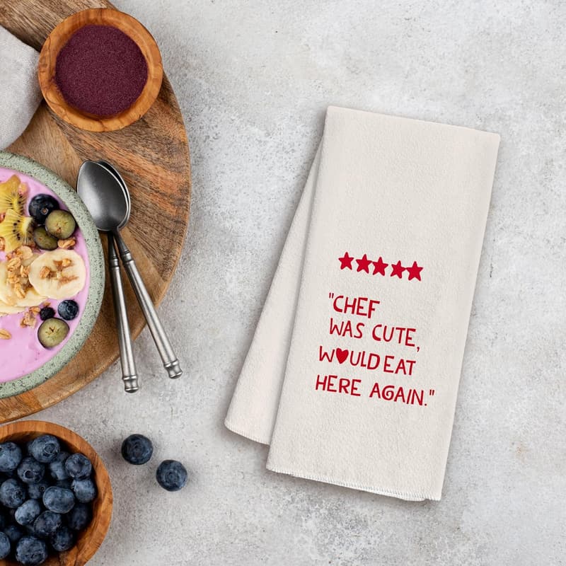 Cute Decorative Kitchen Towels for Hostess Gifts (16x24)