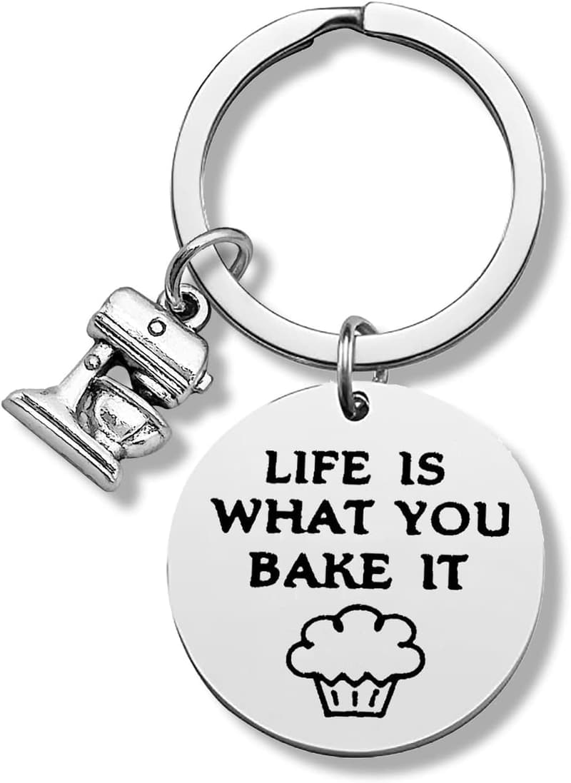 Baking Lover Keychain for Culinary Students and Graduates