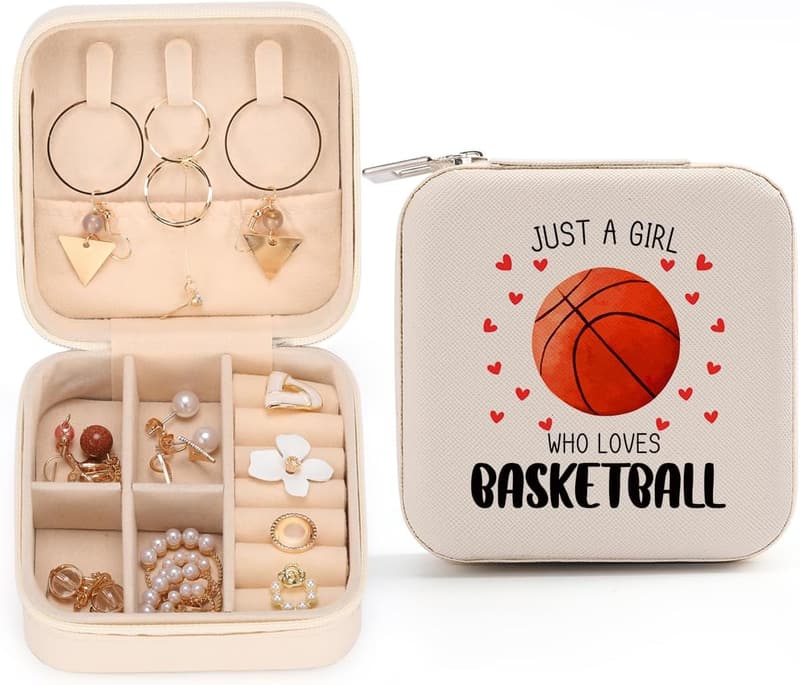 Basketball Jewelry Box for Girls - Unique Gifts for Sports Lovers