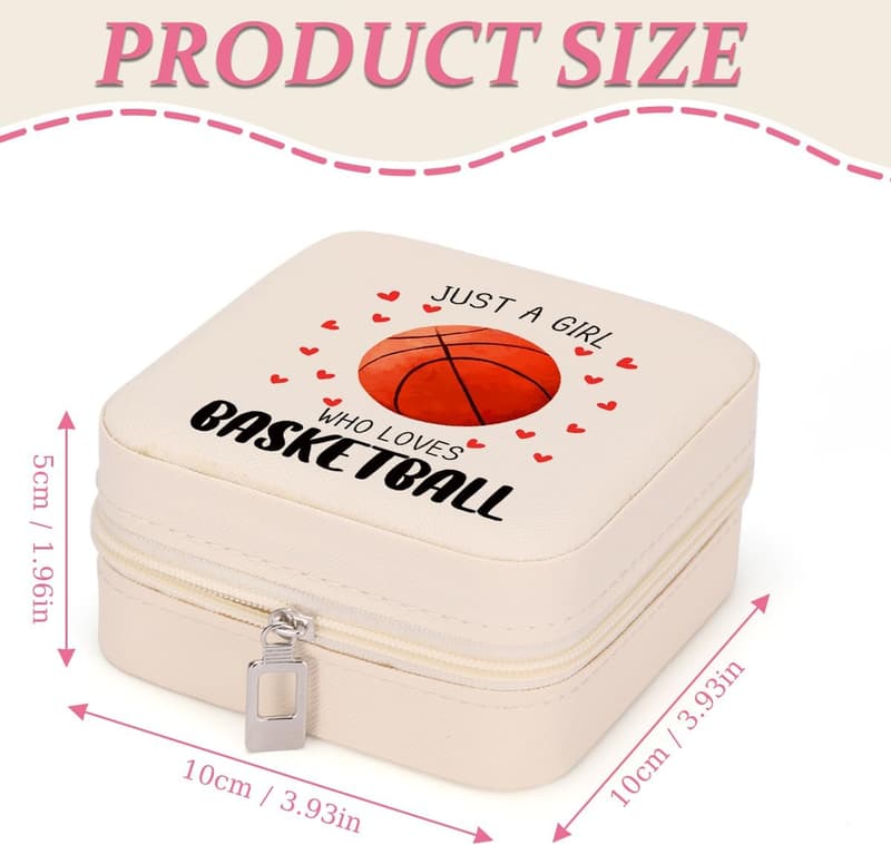 Basketball Jewelry Box for Girls - Unique Gifts for Sports Lovers