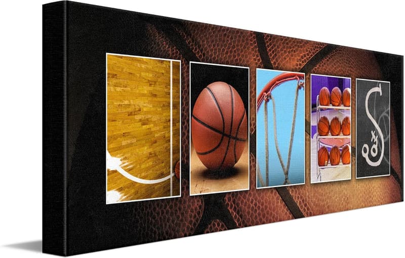 Customized Basketball Wall Art | Personalized Décor for Players & Coaches