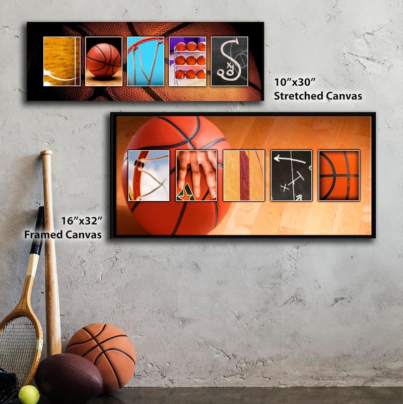 Customized Basketball Wall Art | Personalized Décor for Players & Coaches