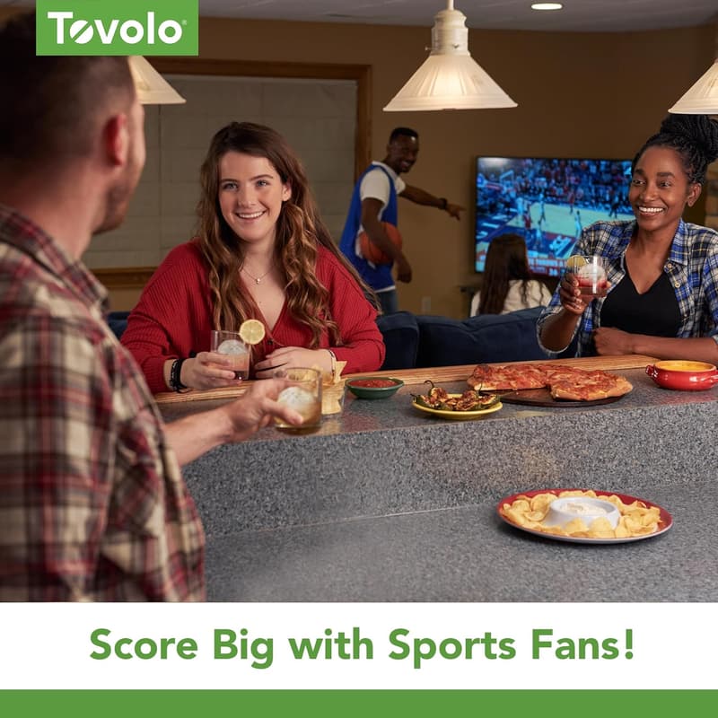 Basketball Ice Molds Set - Large, Dishwasher-Safe, Odor-Free