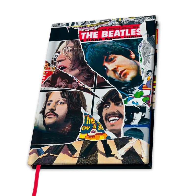 The Beatles Anthology A5 Notebook - 180 Pages, Music Gift