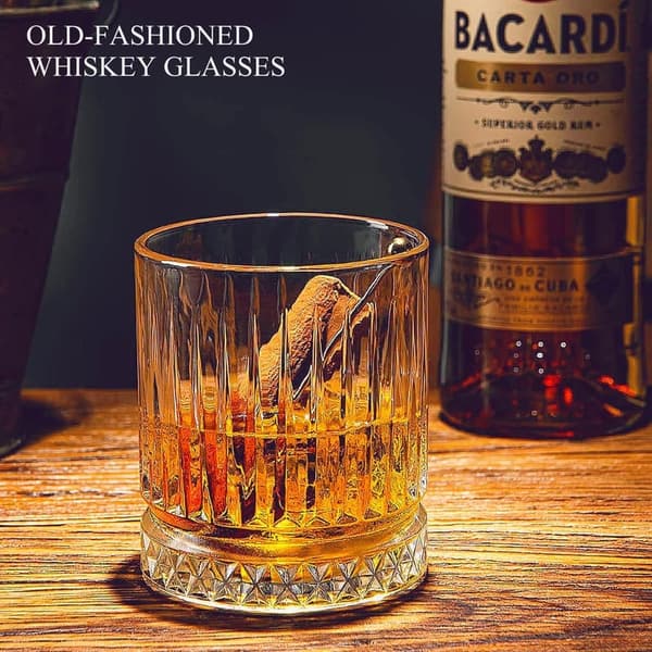 Whiskey Glass Set for Men - Unique Bourbon Gifts