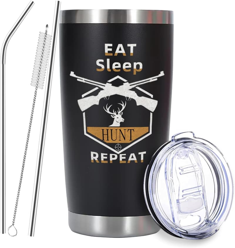 Deer Hunter Tumbler 20oz - Perfect Gift for Men