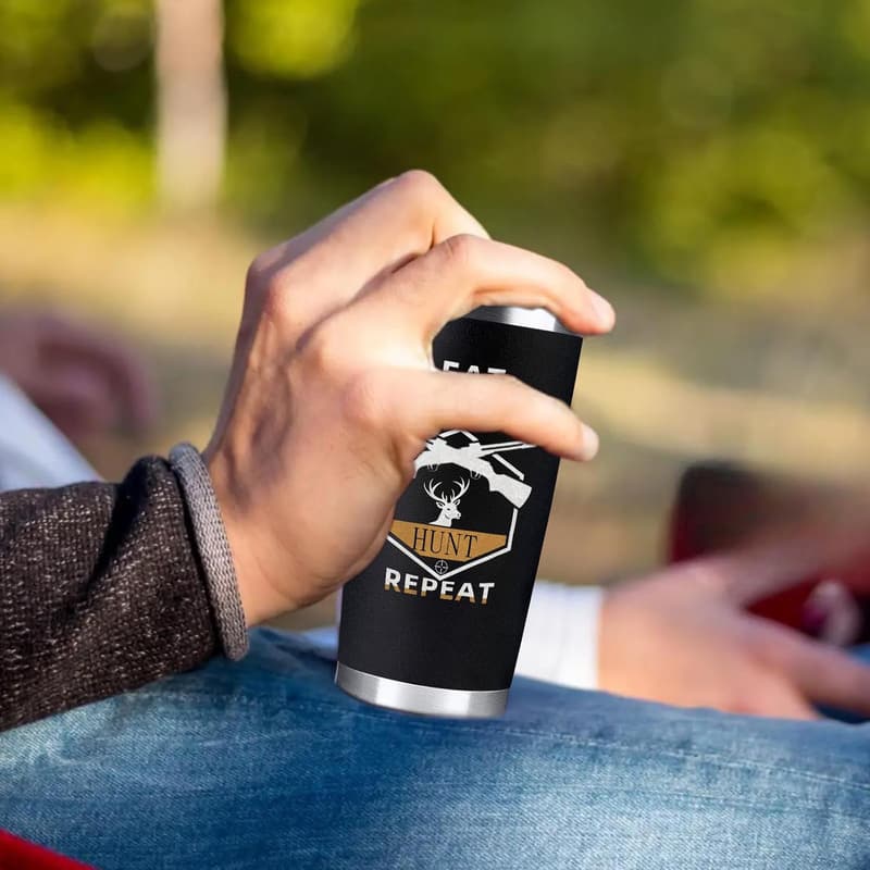 Deer Hunter Tumbler 20oz - Perfect Gift for Men