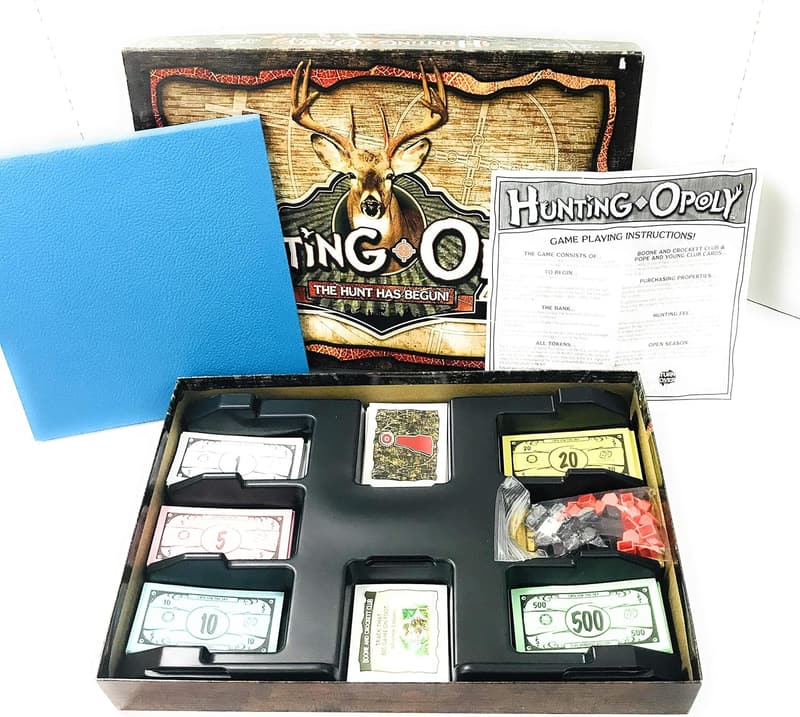 Hunting-opoly Board Game for Outdoor Enthusiasts