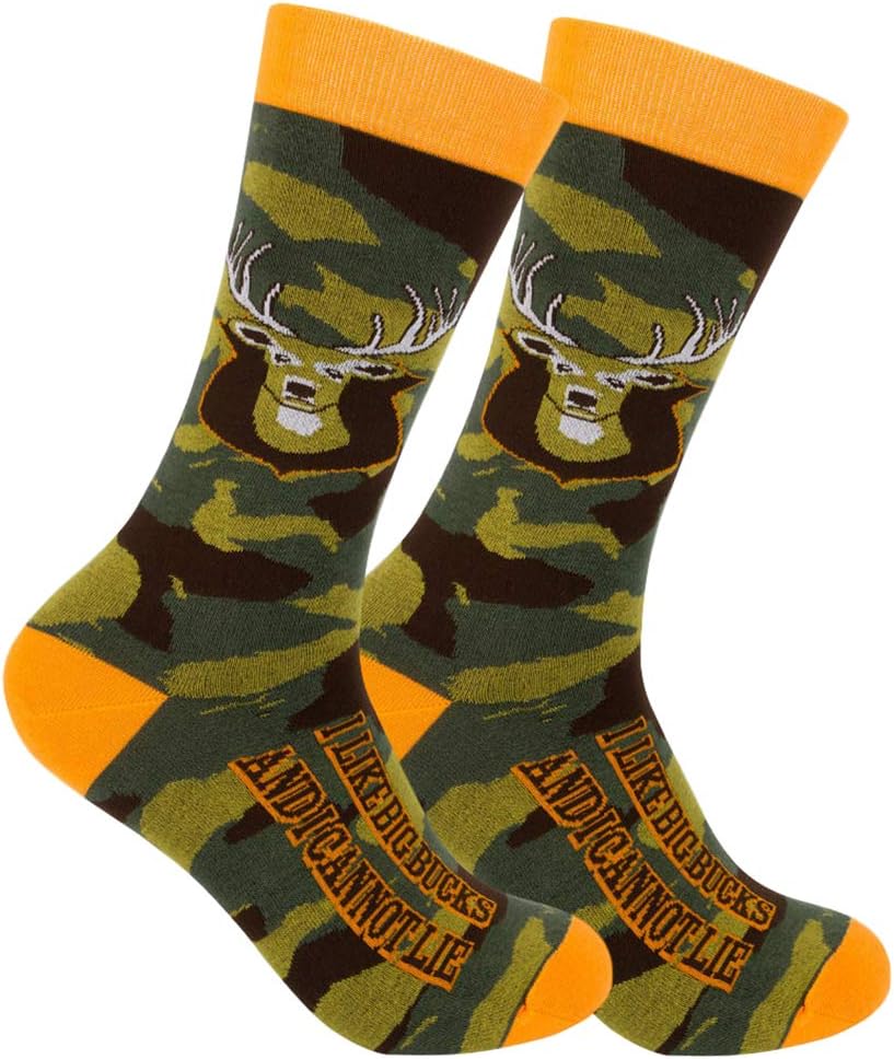 Outdoor Funatic Novelty Socks - Perfect for Golf, Fishing & More
