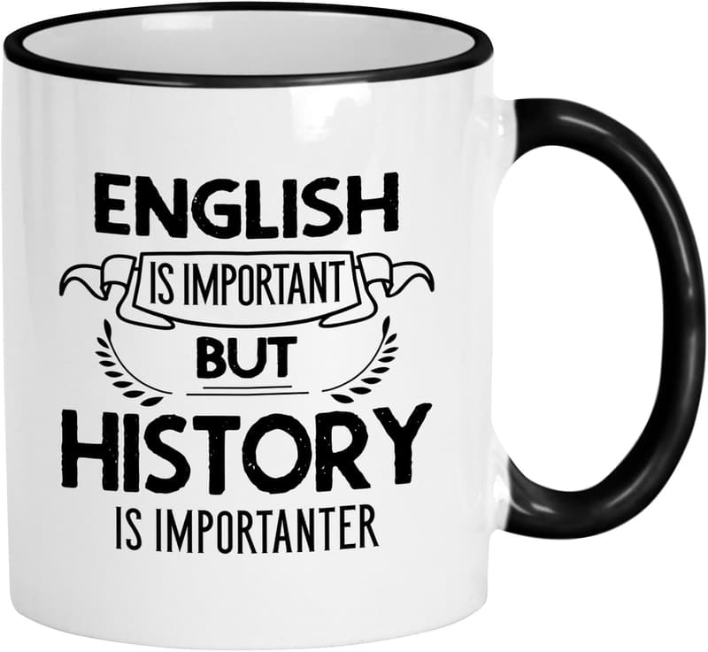 Funny History Mug - 11oz Gift for Teachers & Students