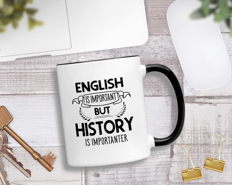 Funny History Mug - 11oz Gift for Teachers & Students