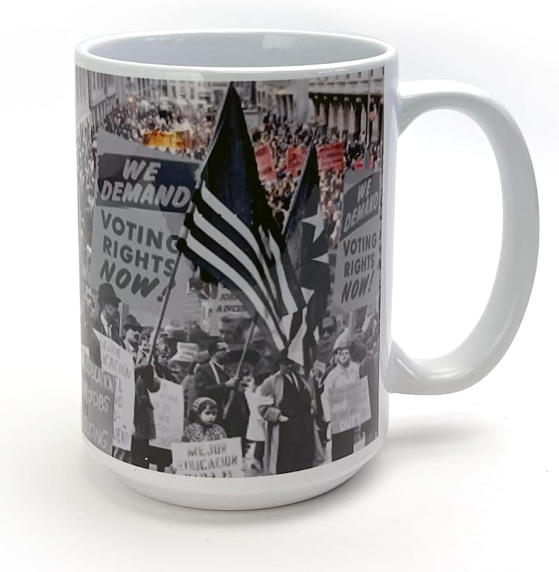 Civil Rights History Mug - Unique Gift for Activists