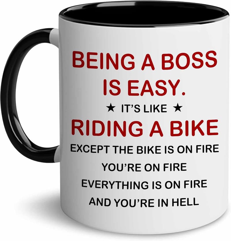 Boss Birthday & Retirement Mug - 11oz Gift for Men & Women