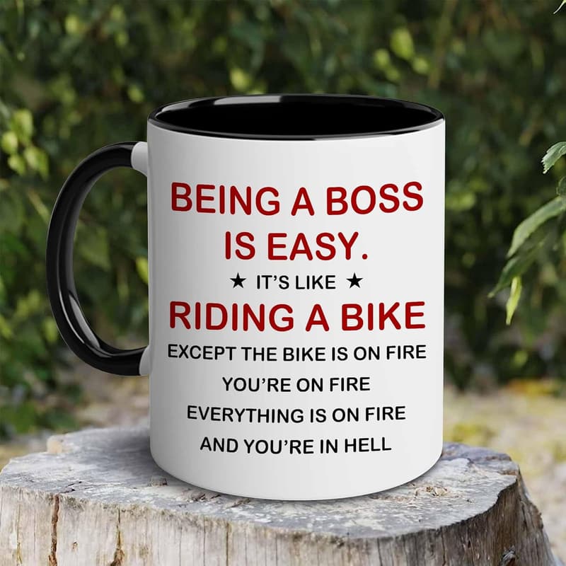 Boss Birthday & Retirement Mug - 11oz Gift for Men & Women