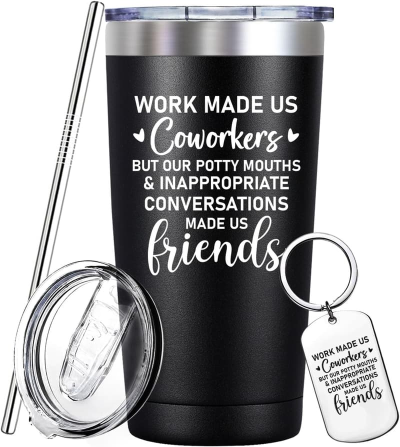 Coworker Farewell 20oz Tumbler Gift for Men & Women