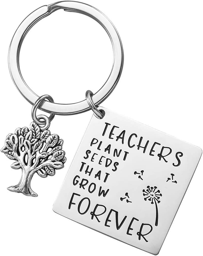 Teacher Appreciation Gift Keychain, Tree of Life Design