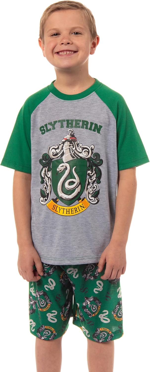 Hogwarts Boys' Sleep Pajama Set Shorts