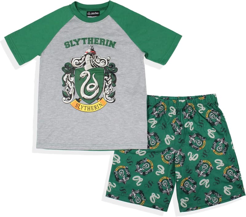 Hogwarts Boys' Sleep Pajama Set Shorts