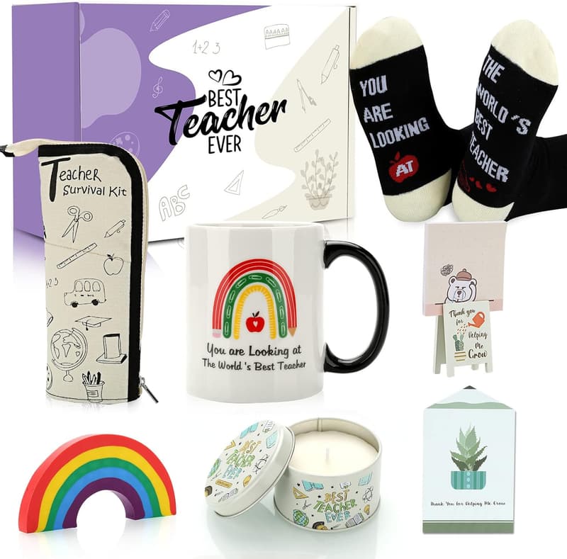 Teacher Appreciation Gift Set for Men and Women