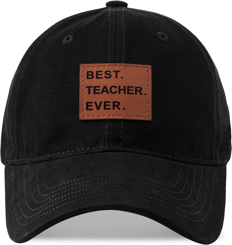 Teacher Appreciation Cotton Adjustable Baseball Cap