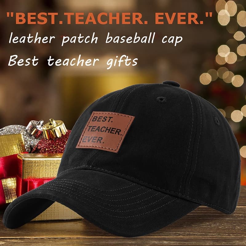 Teacher Appreciation Cotton Adjustable Baseball Cap