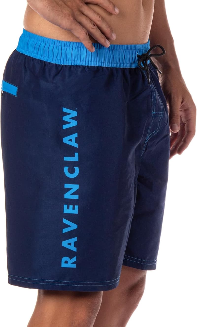 Harry Potter Men's Hogwarts Swim Trunks
