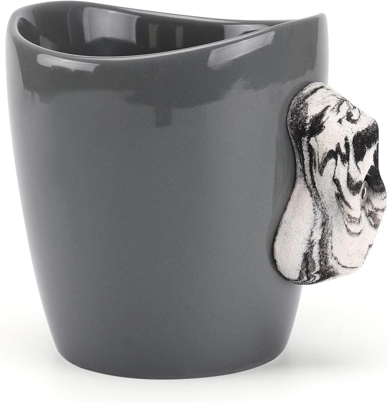 Rock Climbing Mug with Training Handles - 16 oz Ceramic Cup