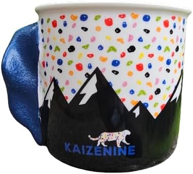 Bouldering Mug - Handmade, Durable Handle, Perfect Gift for Climbers