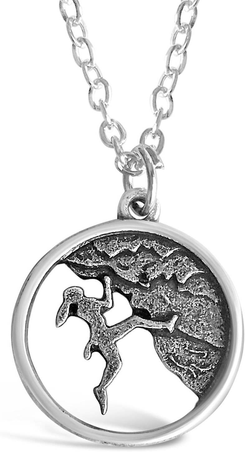 Adventure Gifts for Women: Round Rock Climber Necklace
