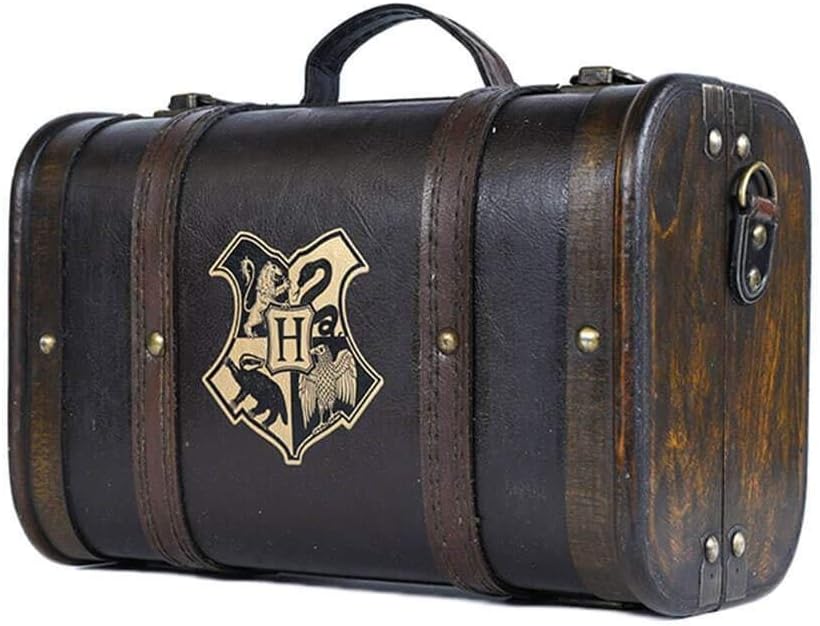 Harry Potter Insulated Metal Bottle Gift Set in Wooden Trunk