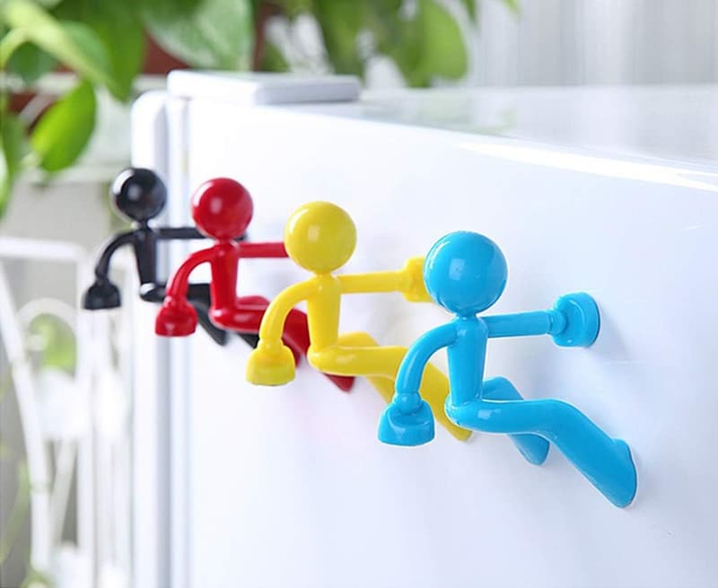 Wall Climbing Villain Refrigerator Magnets - Key Holder Set