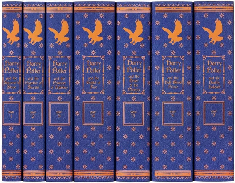 Ravenclaw Edition Harry Potter Boxed Set - 7 Hardcover Volumes