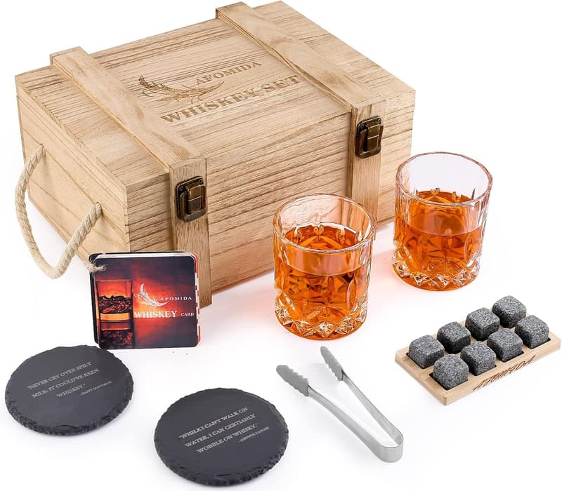 Whiskey Stones Set - Perfect Gift for Men on Any Occasion