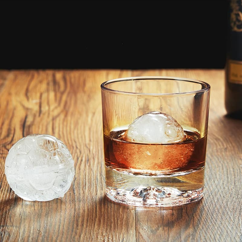 Soccer Ball Ice Cube Mold for Game Day Cocktails