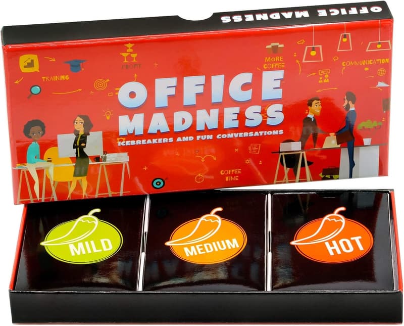 Office Party Icebreaker Card Game with 150 Funny Questions