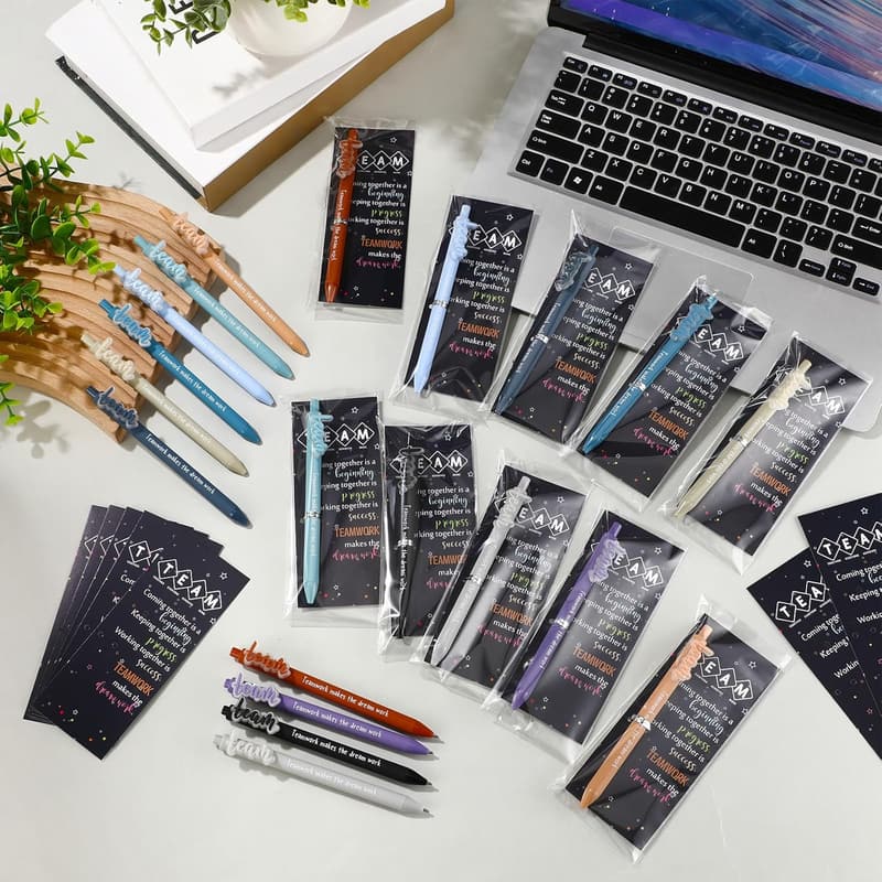 Nurse Appreciation Gifts: 20 Sets Team Pens with Thank You Cards