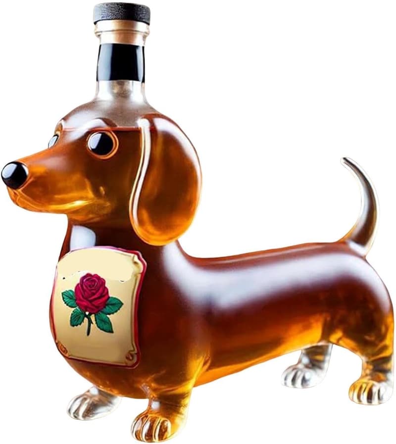 Dachshund Whiskey Decanter - Unique Gift for Men