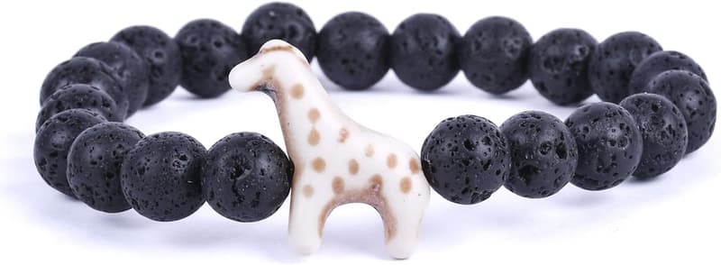Giraffe Tracking Bracelet - Elastic, Supports Somali Giraffe Project