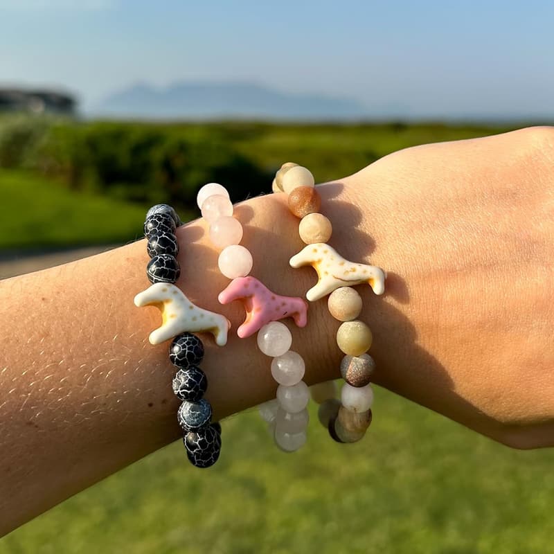 Giraffe Tracking Bracelet - Elastic, Supports Somali Giraffe Project
